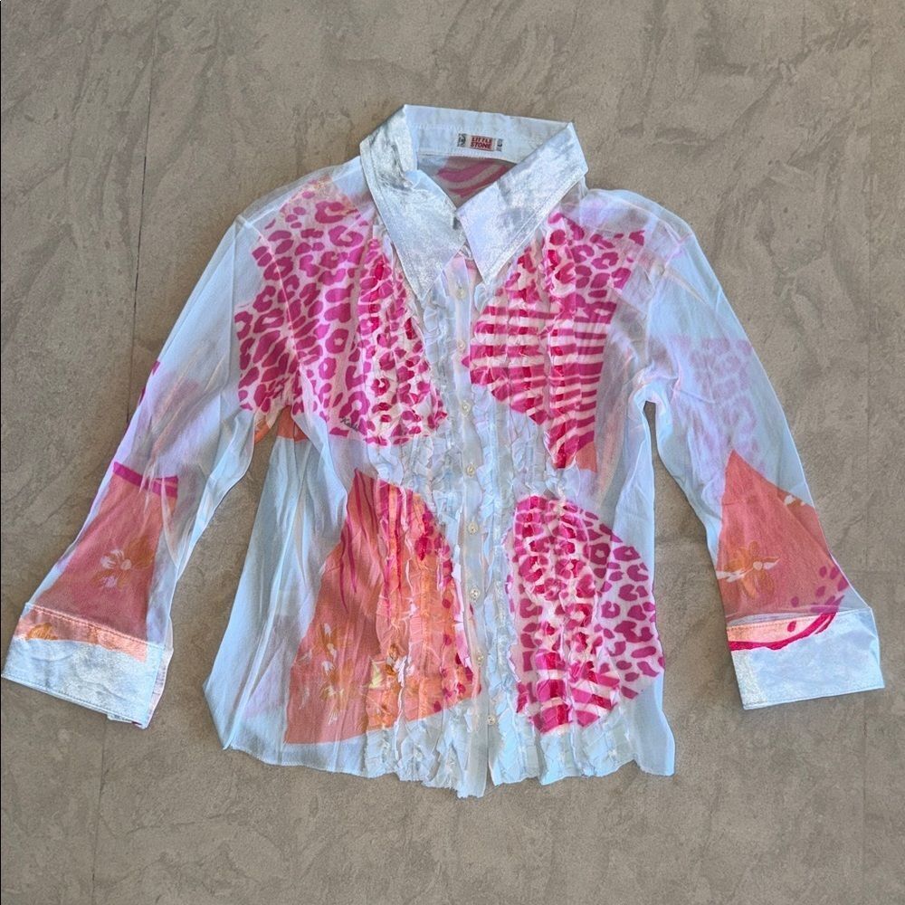 Kids Colorful Patterned Shirt